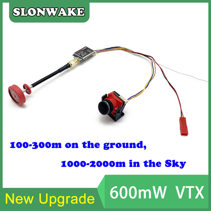 5,8G 48CH 600mW VTX-CAM ajusta - Fpv Drone Transmitter reseña y precio