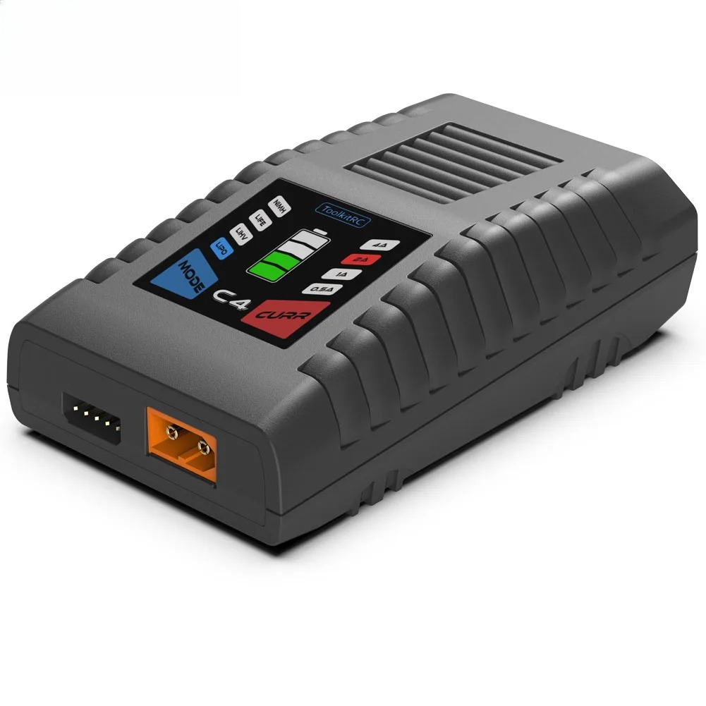 Cargador ToolkitRC C4 de 50W 5 - Fpv Drone Charger reseña y precio