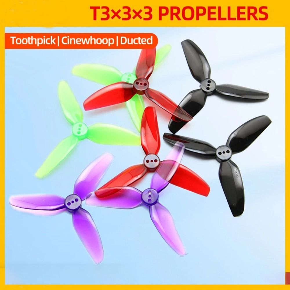 2 pares HQProp T3X3X3 hélice 3 - Fpv Drone Goggles reseña y precio