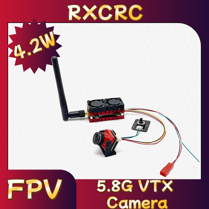 RXCRC 5,8G 48CH 4,2 W transmis - Fpv Drone Transmitter reseña y precio