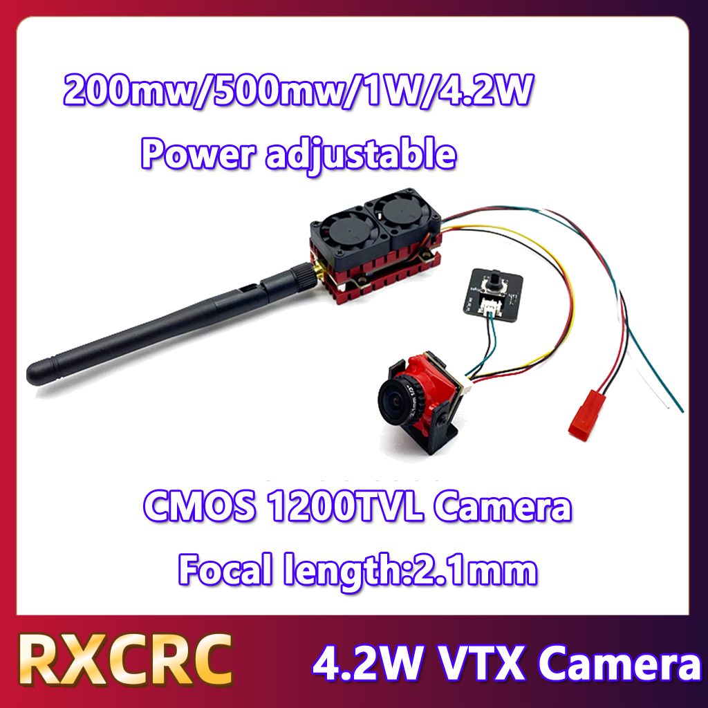 RXCRC 5,8G 48CH 4,2 W transmis - Fpv Drone Transmitter reseña y precio