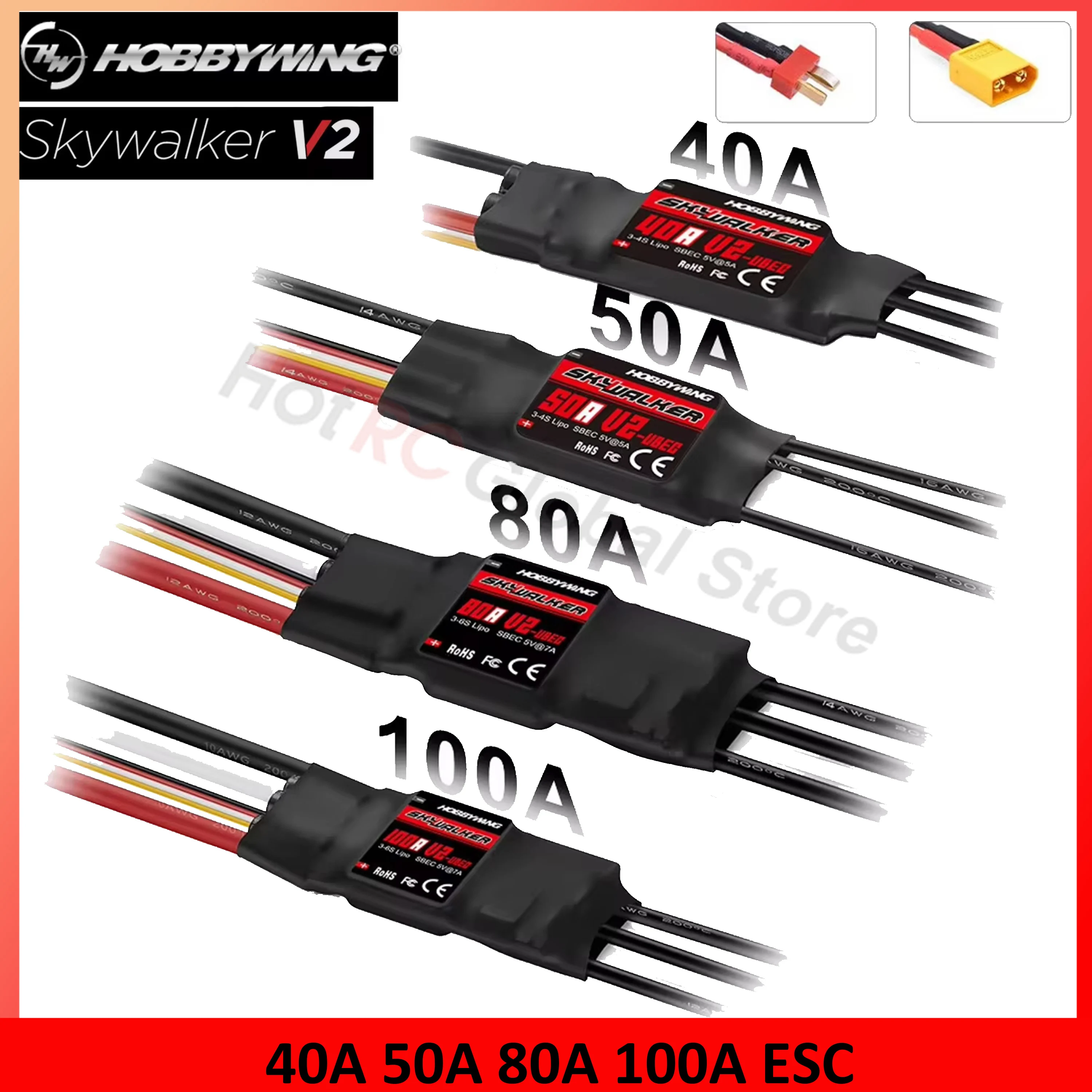 HOBBYWING Skywalker-CONTROLADO - Fpv Drone Esc reseña y precio