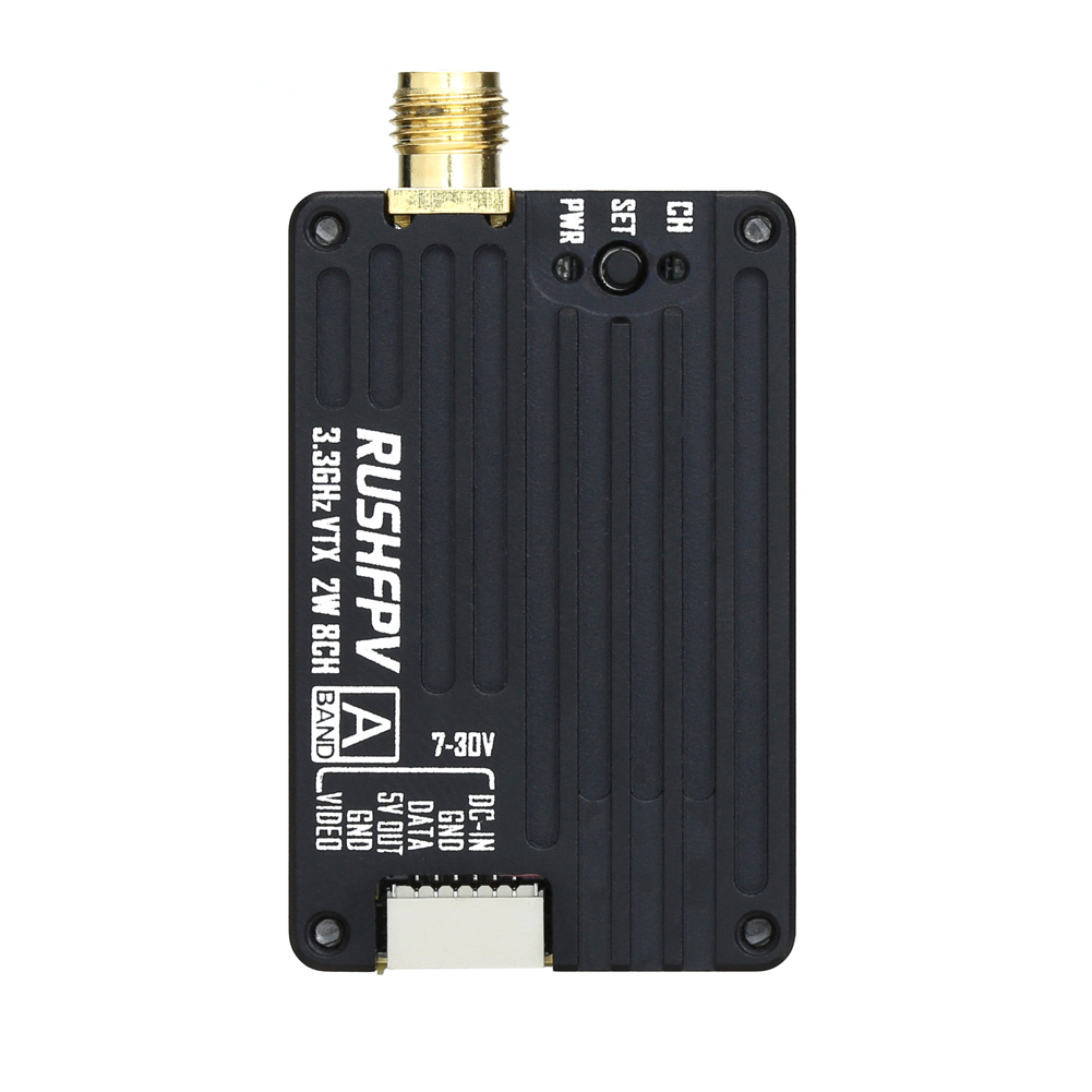 Transmisor VTX RUSHFPV 3.3G 2W - Fpv Drone Transmitter reseña y precio