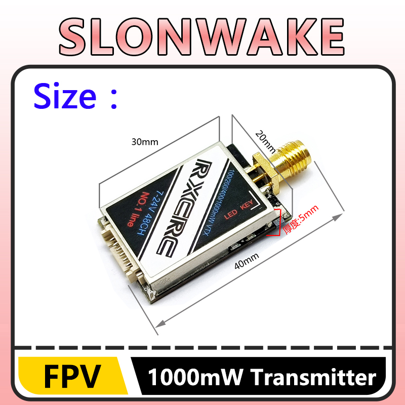 Transmisor de Video Ajustable  - Fpv Drone Transmitter reseña y precio