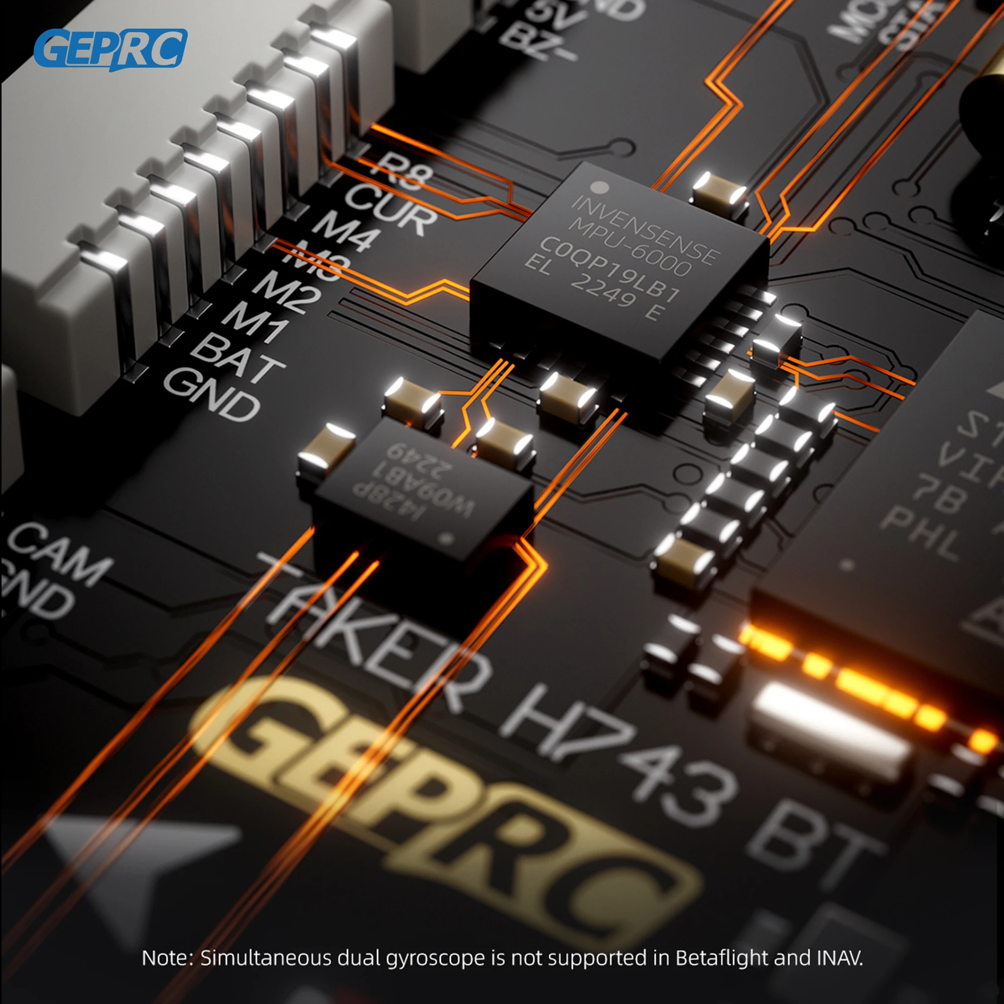 GEPRC TAKER H743 BT 32Bit 65A  - Fpv Drone Esc reseña y precio