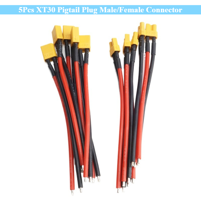 Adaptador de 5 uds XT30 conect - Fpv Drone Charger reseña y precio