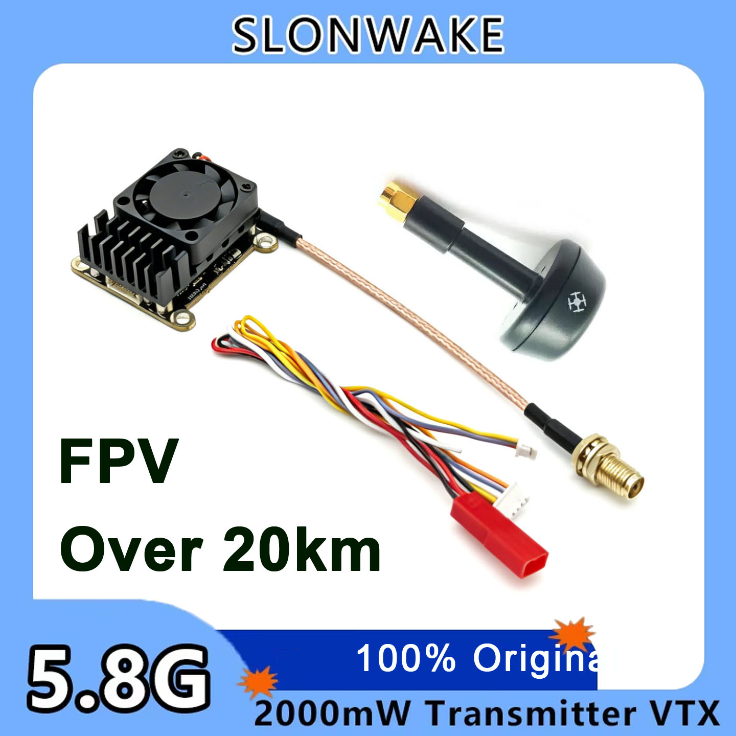 Nuevo transmisor de video inal - Fpv Drone Transmitter reseña y precio
