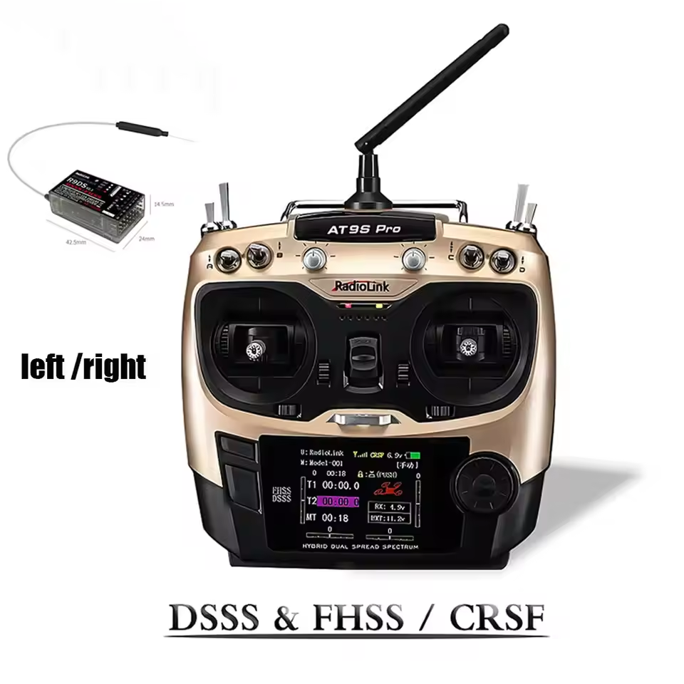 Radiolink AT9SPro 12CH 2.4G DS - Fpv Drone Transmitter reseña y precio