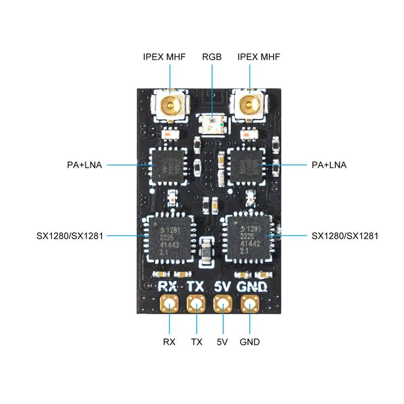 Receptor BETAFPV SuperD ELRS 2 - Fpv Drone Antenna reseña y precio