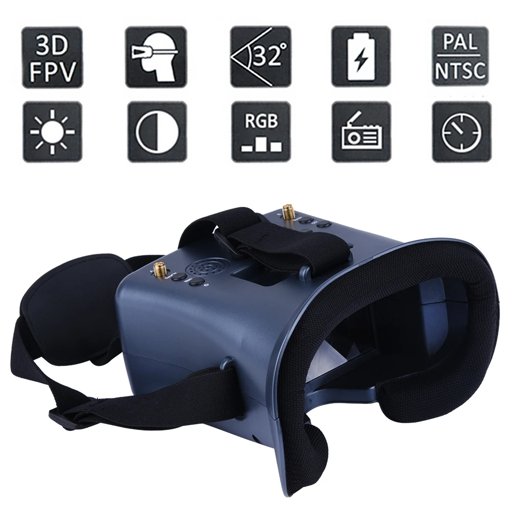 5,8G 40CH 4,3 pulgadas 800*480 - Fpv Drone Goggles reseña y precio