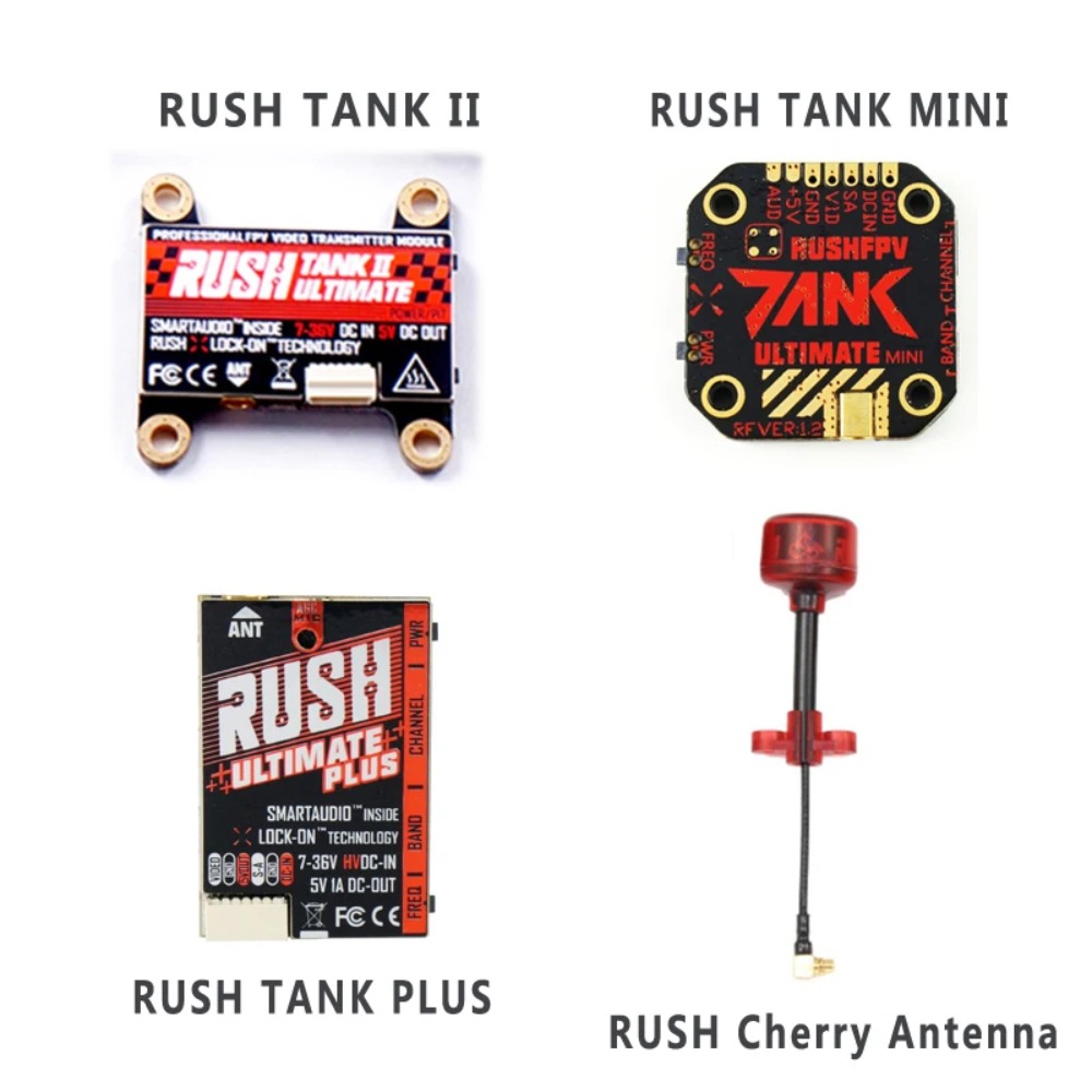 Transmisor de Video RUSH TANK  - Fpv Drone Frame reseña y precio