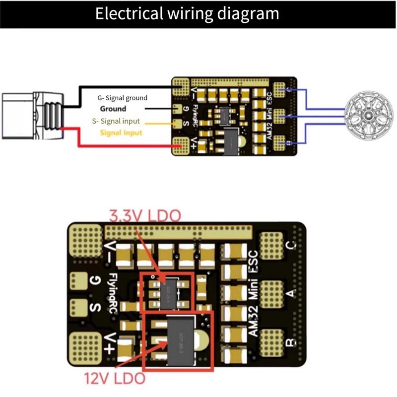 Controlador Electrónico de Vel - Fpv Drone Esc reseña y precio
