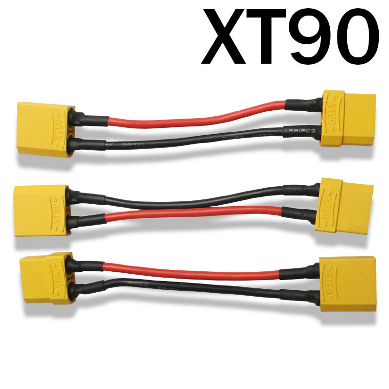 Cable XT90 macho a XT90 hembra - Fpv Drone Charger reseña y precio