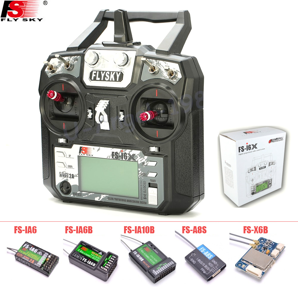 FLYSKY FS-i6X FS i6X 10CH 2,4  - Fpv Drone Battery reseña y precio