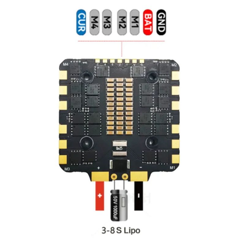 ESC BLS 100A 4 en 1 sin Escobi - Fpv Drone Esc reseña y precio