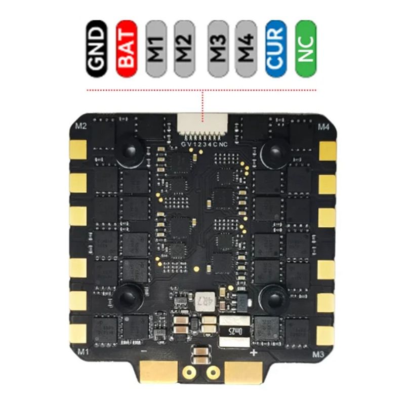 ESC BLS 100A 4 en 1 sin Escobi - Fpv Drone Esc reseña y precio